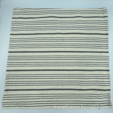 Home Use Grey Stripes Pattern Throw Pillow Covers